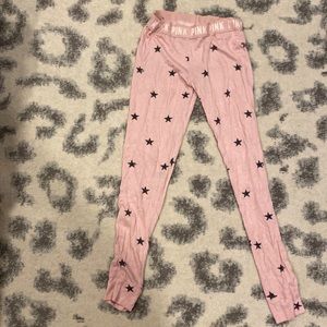 PINK- Cozy Sleep Pajama Star Leggings XS